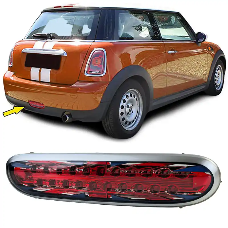 Lumina de ceață spate LED roșie, potrivită pentru Mini R56 R57 Cabriolet One Cooper D 06-10 Livrare gratuită