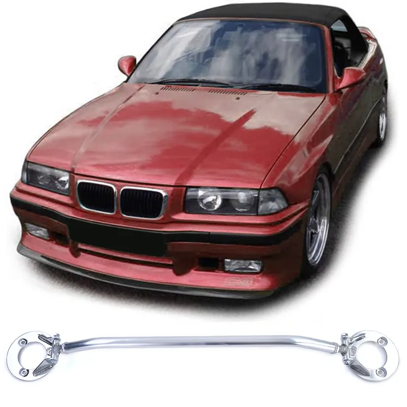 Bară de susținere din aluminiu lustruită, potrivită pentru BMW Seria 3 E36 6 cilindri 320i 325i 90-99 Livrare expres