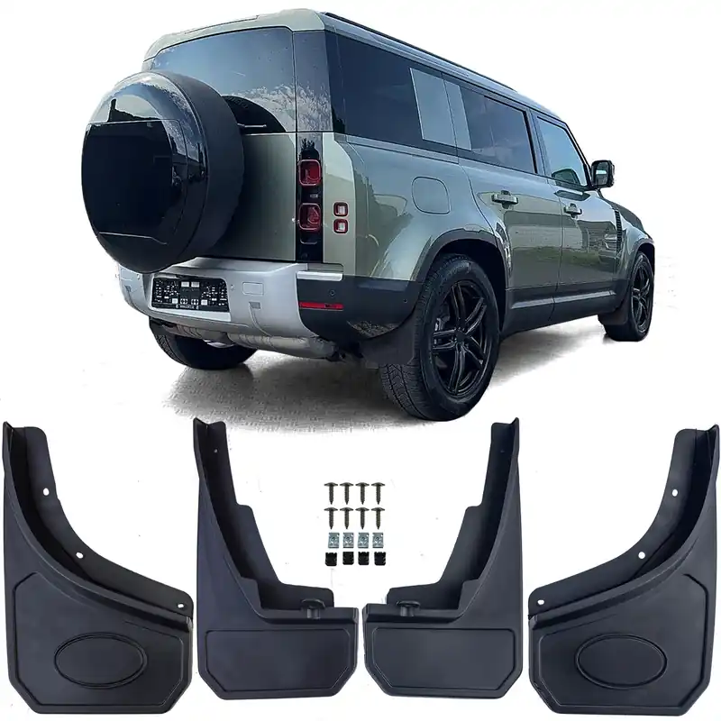 Cel mai bun preț Set premium de apărători de noroi față și spate, potrivit pentru Land Rover Defender L663 din 2020