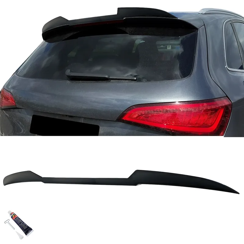Cel mai bun preț Fald de spoiler spate de acoperiș performanță negru lucios, potrivit pentru Audi SQ5 8R 2008-2016