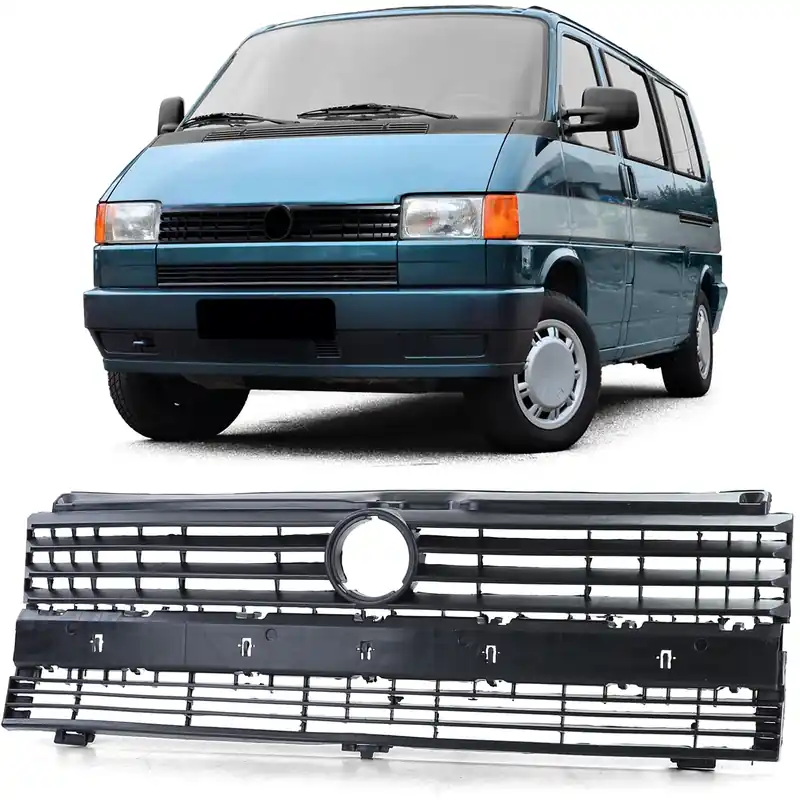 Grilă radiator potrivită pentru VW T4 Bus Transporter Pickup 90-04 Plată sigură