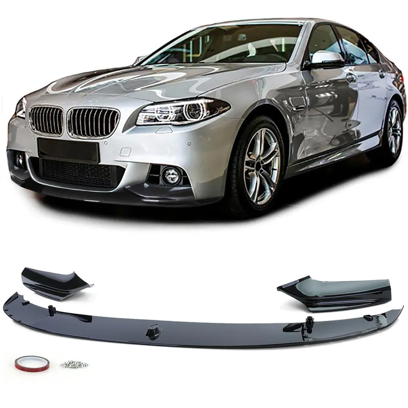 Ofertă limitată Spoiler lip față bara de protecție performanță aspect lucios potrivit pentru BMW F10 F11