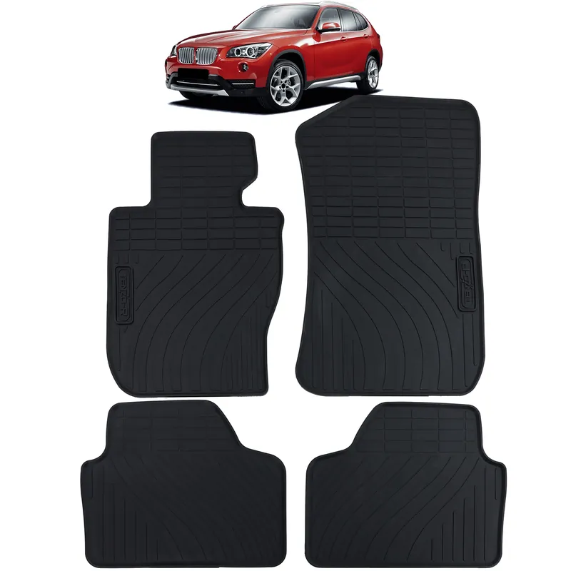 Vezi acum Set Premium de Covorașe din Cauciuc pentru Podea Negru, potrivit pentru BMW X1 E84 09-15