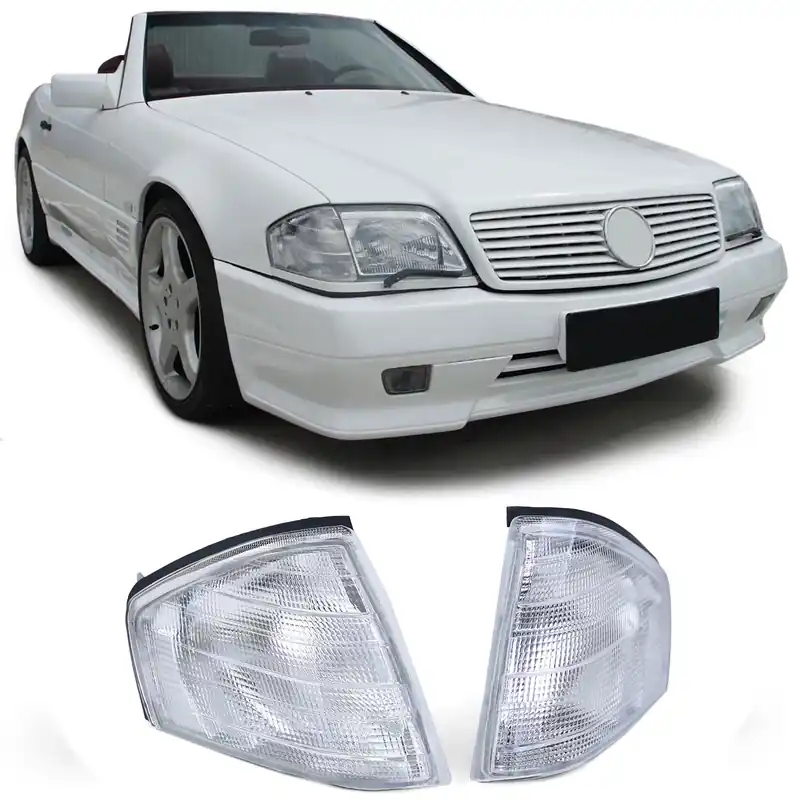 Cumpără online Indicator Alb Pairsuitable pentru Mercedes SL R129 89-01
