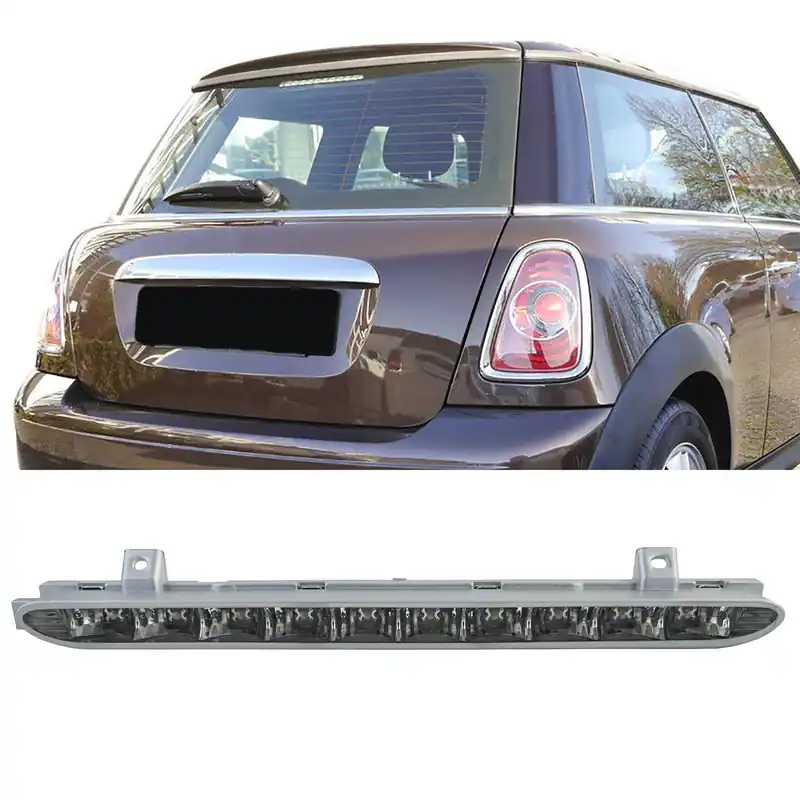 Al treilea stop de frână LED cu sticlă clară și crom pentru Mini R56 One Cooper R60 Countryman Ofertă