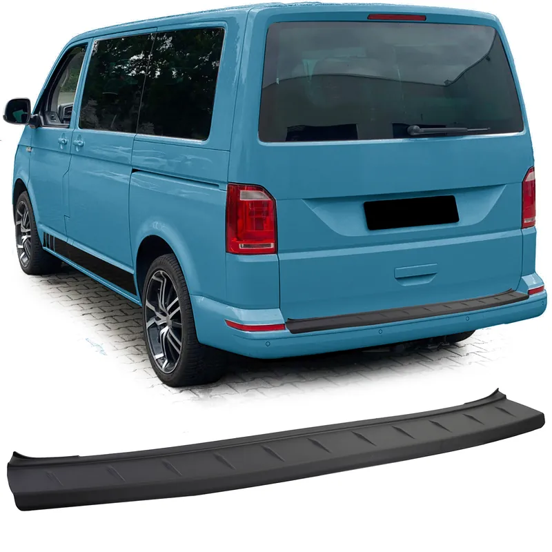 Protector de bumper ABS negru, potrivit pentru VW Bus T5 T6 cu hayon Preferatul clienților