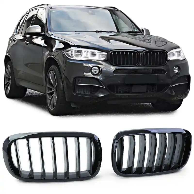Vezi acum Grilă frontală sport neagră lucioasă, potrivită pentru BMW X5 F15 X6 F16 2013-2019