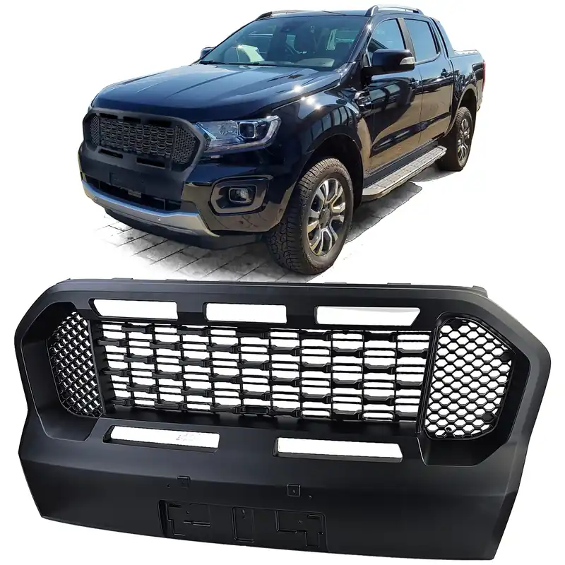 Grilă de performanță tip fagure neagră, potrivită pentru Ford Ranger T8 19-23 2.0 TDCi Reducere de preț