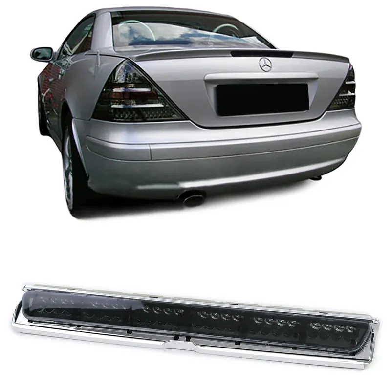 3rd LED stop light sticlă clară fum negru, suitable for Mercedes SLK R170 CLK W208 Promoție