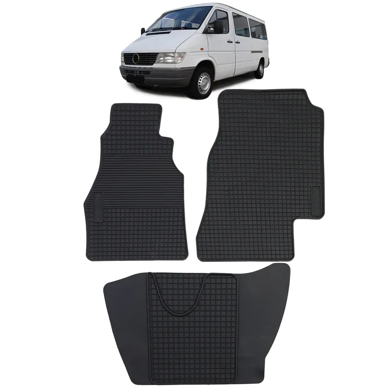 Set Premium de Covorașe din Cauciuc Negru pentru Mercedes Sprinter W901-905 95-06 Cumpără acum