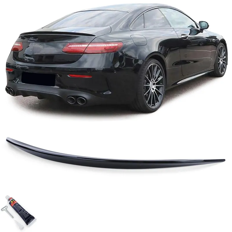 Preferatul clienților Spoiler sportiv spate lip gloss negru, potrivit pentru Mercedes E-Class C238 Coupe din 16