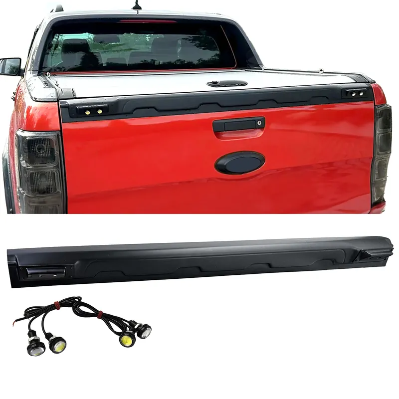 Protector de prag de încărcare LED, protector de hayon, detaliu ABS, potrivit pentru Ford Ranger T6 T7 Preț mic