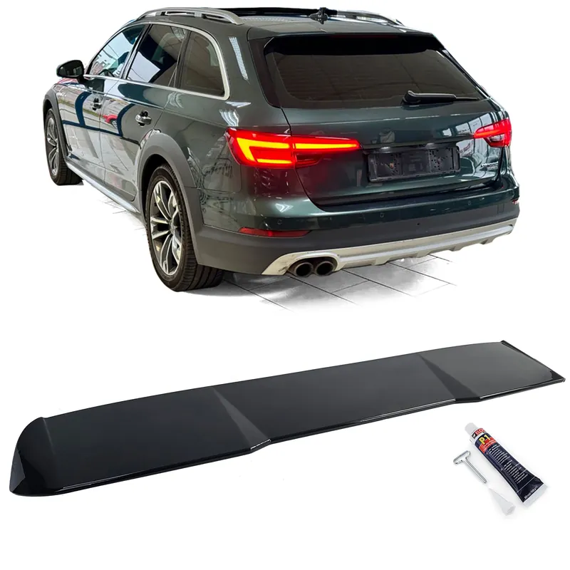 Transport gratuit Spoiler spate Performance Black Gloss potrivit pentru Audi A4 B8 allroad 09-16