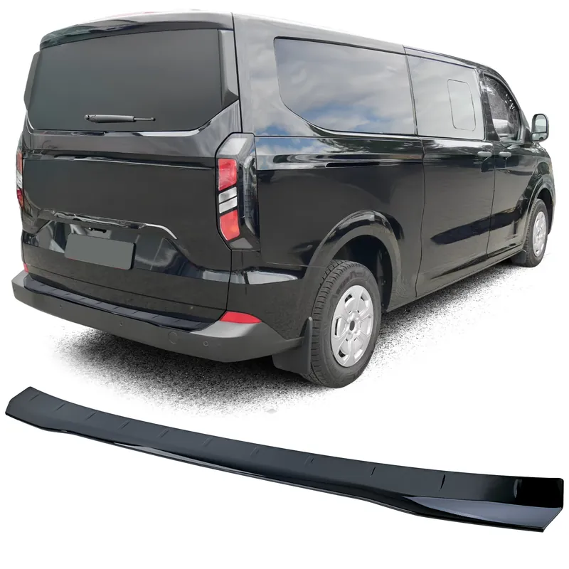 Protector de bara negru lucios, potrivit pentru Ford Tourneo Transit Custom din 23 Plată securizată