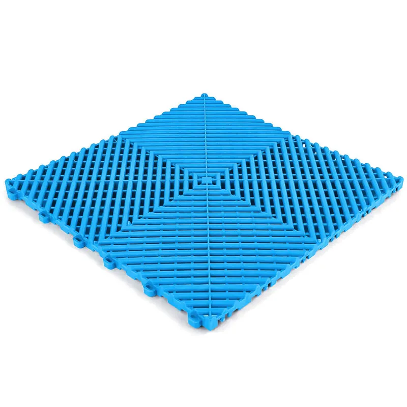 Ofertă specială Placă de podea RAMROXX Performance pentru garaj, albastru deschis, 40x40cm