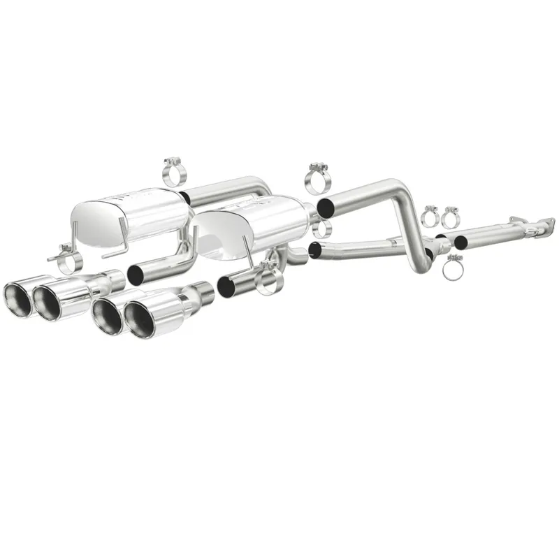 Ultima șansă Sistem de evacuare Cat-Back MagnaFlow Street Series potrivit pentru Chevy Corvette C6 05-13 6.2