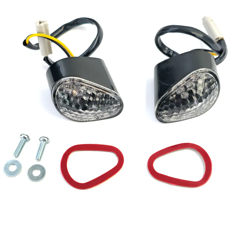 Indicatori cu lentilă clară LED pentru carenaj Yamaha R1 2008-2009 Expediere rapidă