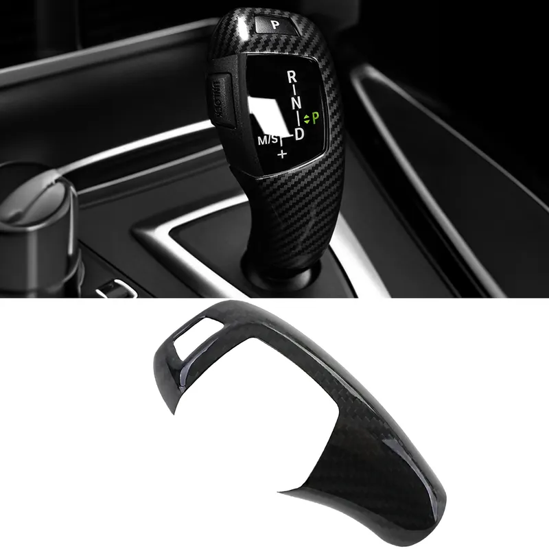 Cel mai vândut Capac din carbon real pentru maneta de schimbător de viteze automată, potrivit pentru BMW X3 F25 X4 F26