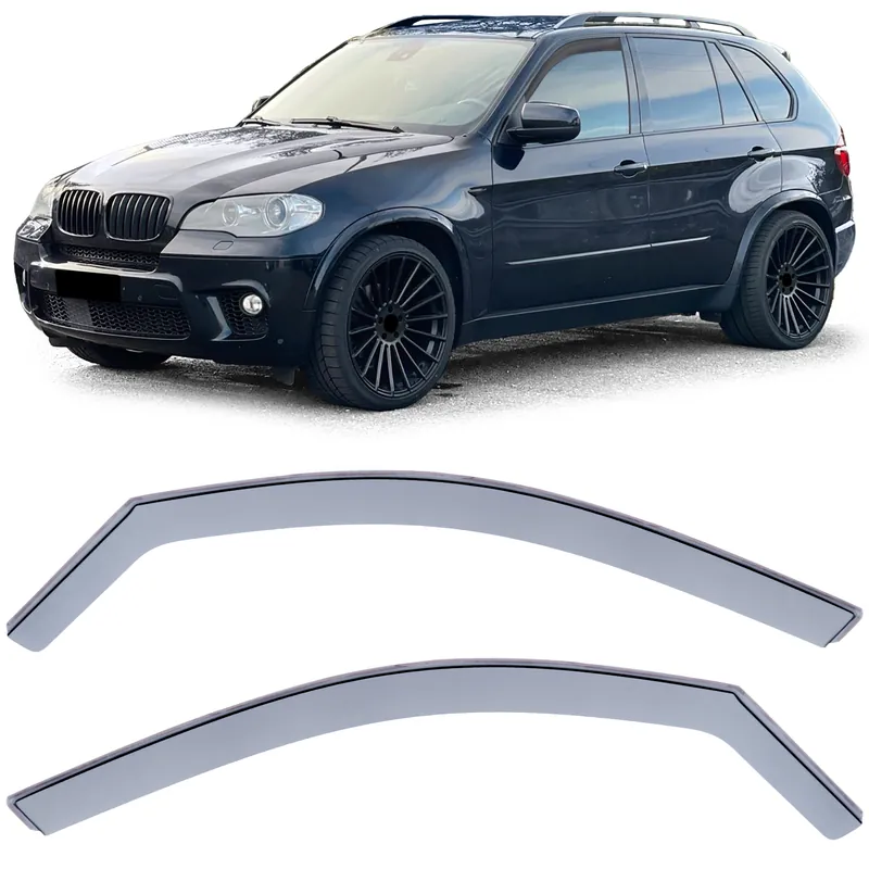 Ofertă Deflector de vânt, protecție împotriva ploii, protecție împotriva vântului, negru, potrivit pentru BMW X5 E70 F15 07-18