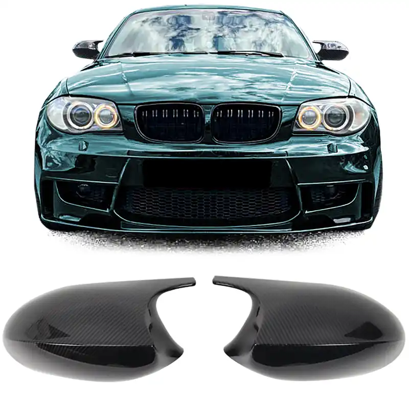 Capace oglinzi de schimb aspect carbon potrivite pentru BMW E81 E82 E87 E88 pre-facelift Premium