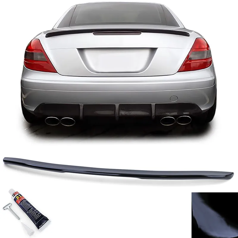 Spoiler spate Sport Lip Gloss Black, potrivit pentru Mercedes SLK R171 2004-2011 Discount