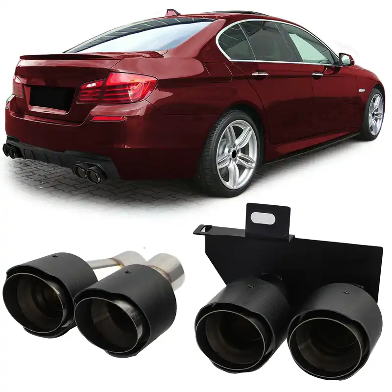 Reduceri Kit de conversie pentru țeavă de eșapament cu aspect dublu se potrivește pentru BMW Seria 5 F10 F11 520 523 525 528 530
