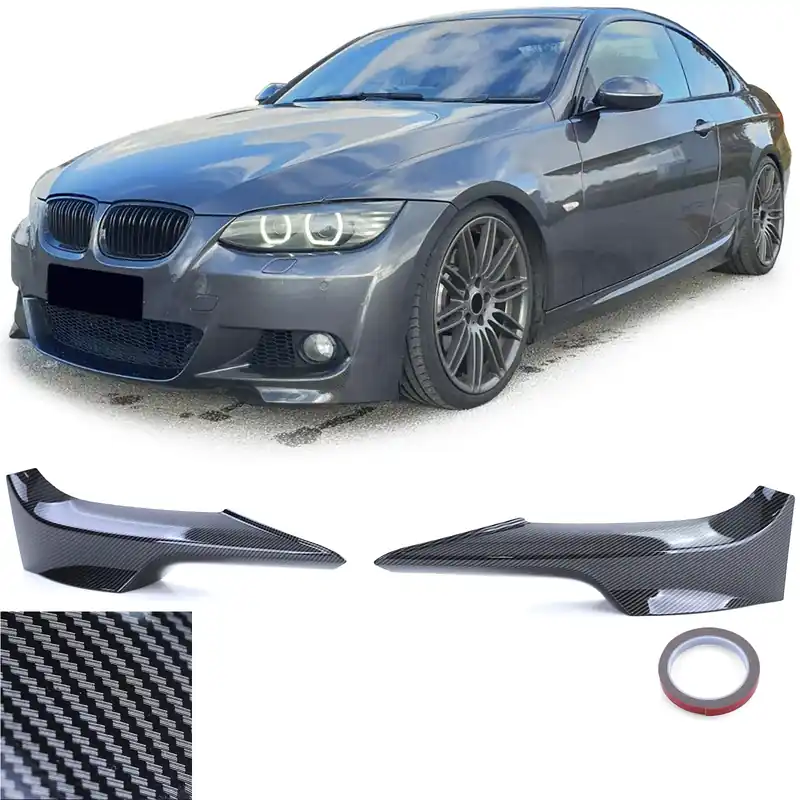Spoiler splitter cu aspect din carbon pentru fantele frontale, potrivit pentru BMW Seria 3 E92 E93 2006-2010 Cumpără online