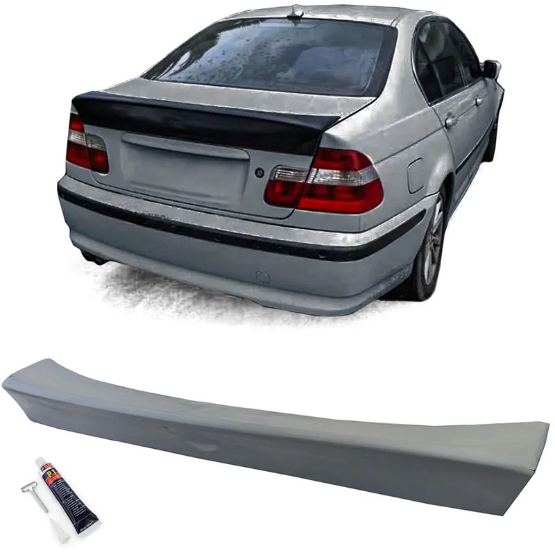 Spoiler spate tip ducktail CSL realizat din ABS, potrivit pentru sedanul BMW Seria 3 E46 din 1998-2005 Premium