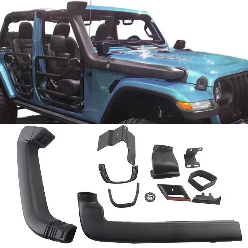 Ofertă exclusivă Kit de snorkel offroad lung potrivit pentru Jeep Wrangler JL din 2018