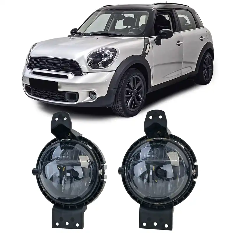 Faruri de ceata cu lumini de zi Set Black Smoke potrivit pentru Mini R60 R61 2010-2016 Reducere