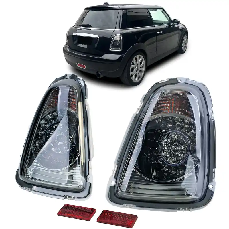 Vezi acum LED-uri pentru stopuri cu sticlă clară, fumurie, pentru Mini One Cooper R56 2006-2010