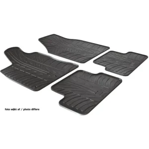 Premium Covorase cauciuc Fiat 500 2007-2012, Gledring , 4 buc.