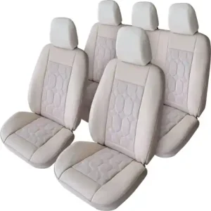 Vezi acum SET HUSE SCAUN EXCLUSIVE LEATHER SI ALCANTARA BEJ