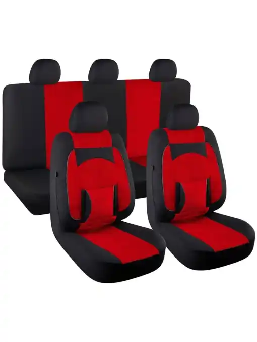 SET HUSE SCAUN COMFORT ROSU Super ofertă