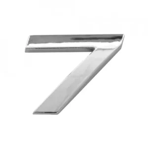 Ofertă limitată ORNAMENT AUTO 3D. CIFRA 7. 26 MM. CROMAT