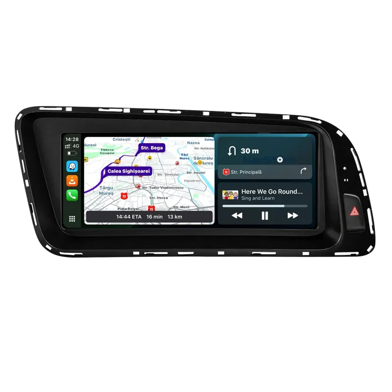 Navigatie Dedicata Audi Q5 (2008 – 2017), 8.8 Inch, 6Gb Ram, 128Gb stocare, Carplay Expediere rapidă