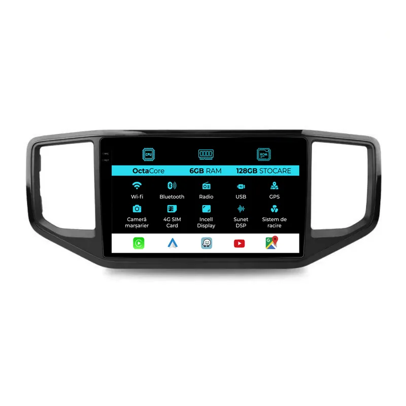 Vezi acum Navigatie Dedicata Volkswagen Amarok (2016-2022), 9Inch, 6Gb Ram, 128Gb Stocare, Carplay