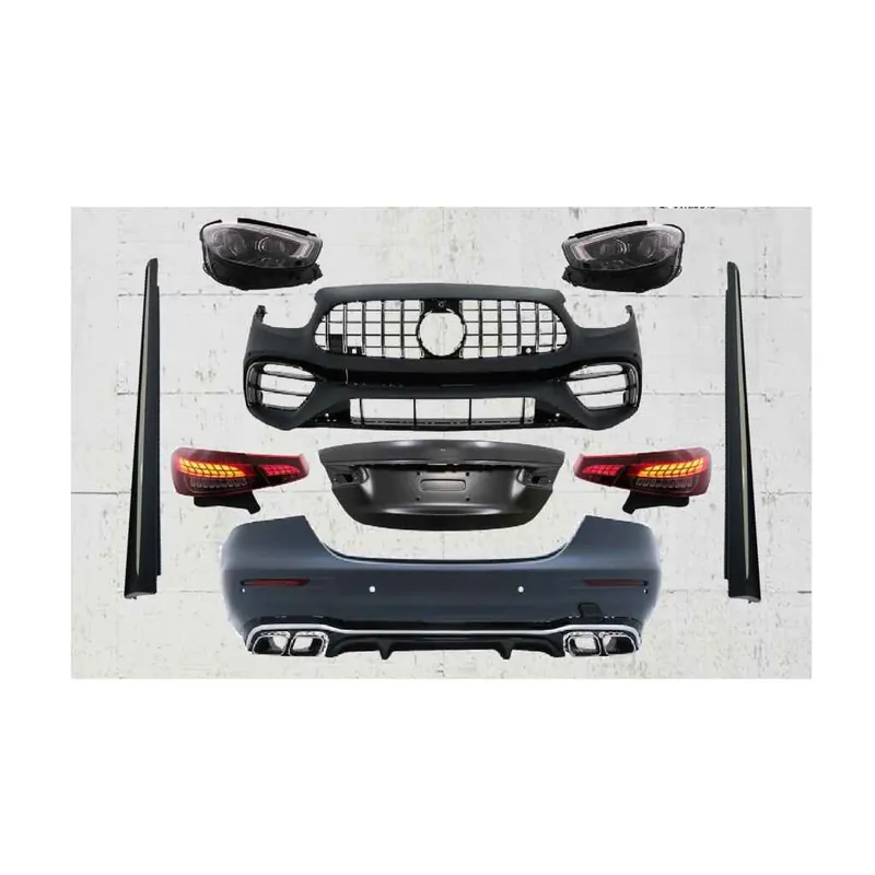 Kit Exterior Complet de Conversie compatibil cu Mercedes E-Class W213 (2016-2019) la Facelift 2020 E63s Design Preț redus