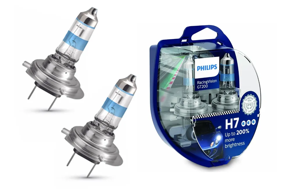 Popular Bec Halogen Auto H7 12V 55W PX26d RacingVision GT200 (1 set)