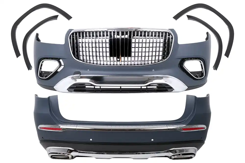 Pachet Exterior Complet compatibil cu Mercedes GLS SUV X167 (2019-2023) Conversie la 2024 Design Chilipir