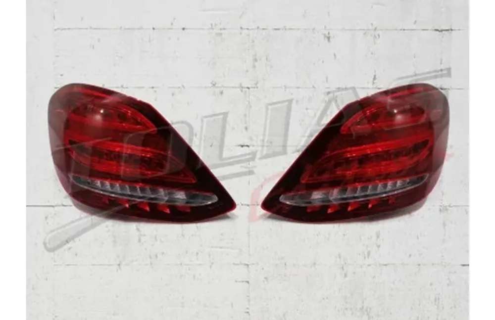 Stopuri LED compatibil cu Mercedes C-Class W205 Limousine (2014-2018) Facelift Design Lichidare de stoc