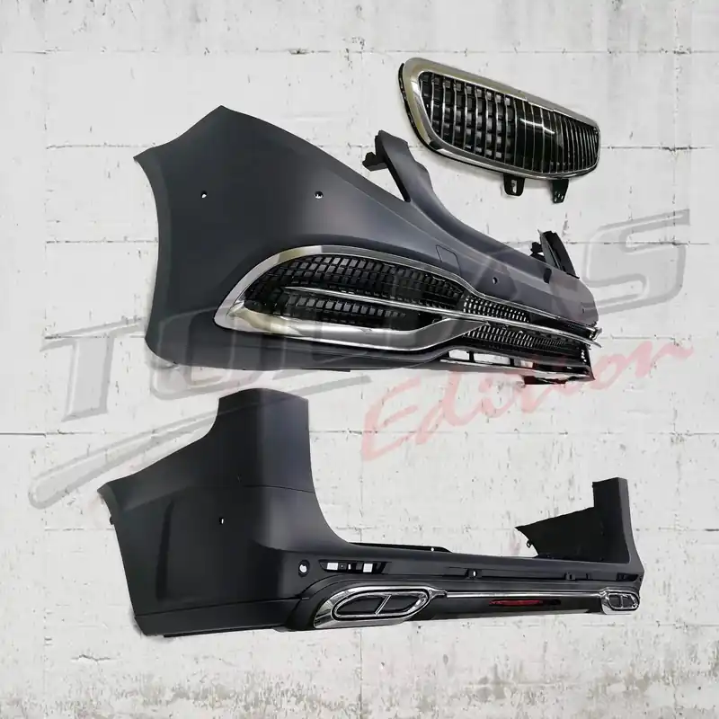 Pachet Exterior Complet compatibil cu Mercedes V-Class W447 (2014-03.2019) 2020 Design Preferatul clienților