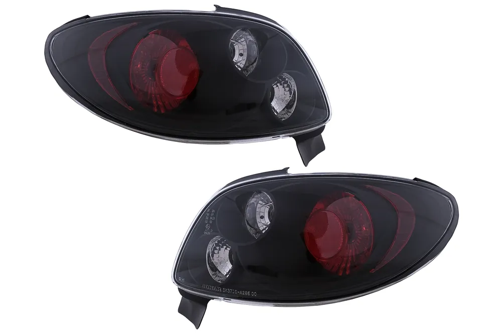 Retur gratuit Stopuri compatibil cu Peugeot 206 CC 2 Usi (1998-2004) Negru