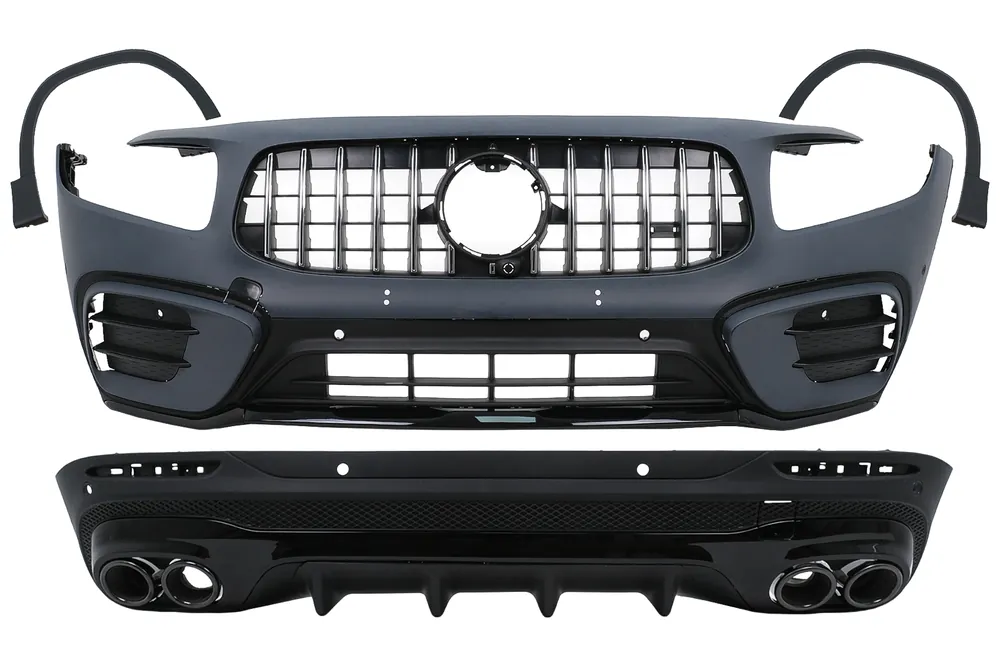 Pachet Exterior Complet compatibil cu Mercedes GLB X247 (2019-2023) GLB35 Design Plată sigură