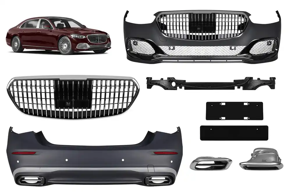 Ofertă limitată Pachet exterior Mercedes S-class W223 dupa 2020 Maybach design