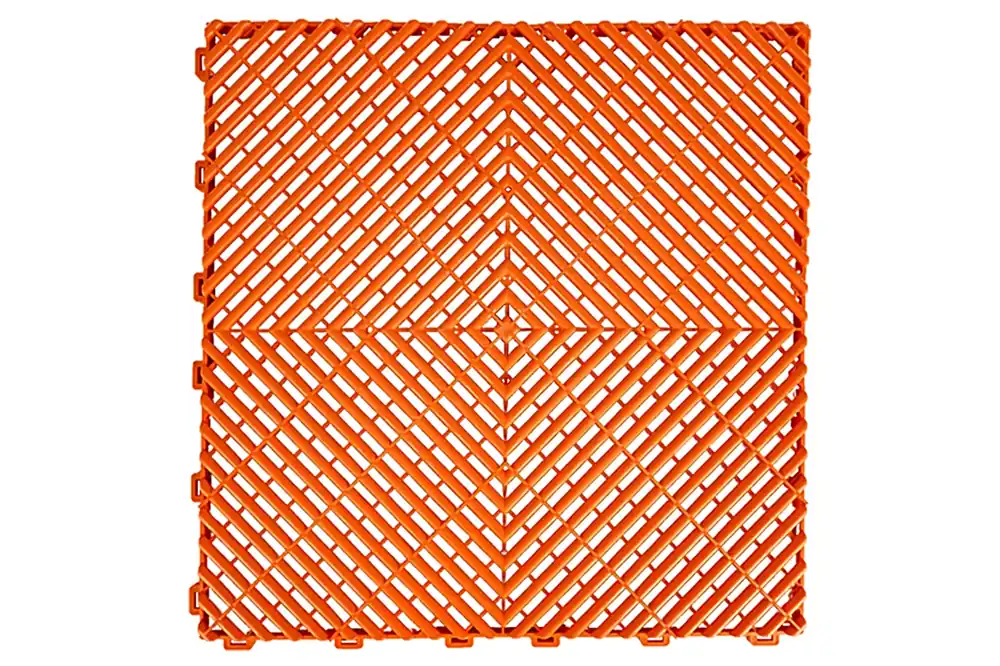 Discount Pardoseala Modulara Ventilata pentru Garaj Depozit Portocaliu