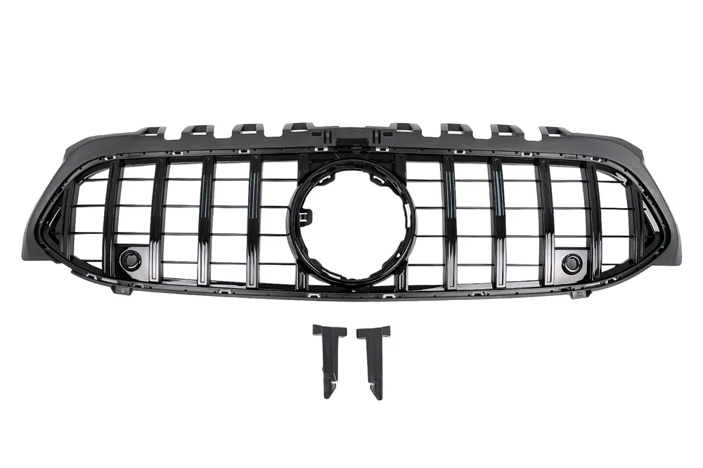 Grila Centrala compatibil cu Mercedes A-Class W177 V177 (04.2018-2022) GT-R Panamericana Design Negru Cel mai vândut