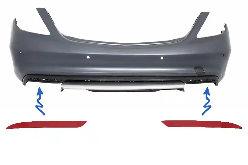 Livrare expres Reflectorizanti Bara Spate Catadioptru compatibil cu Mercedes S-Class W222 GLE W166 C292 GLC 63 X253 C217 Design