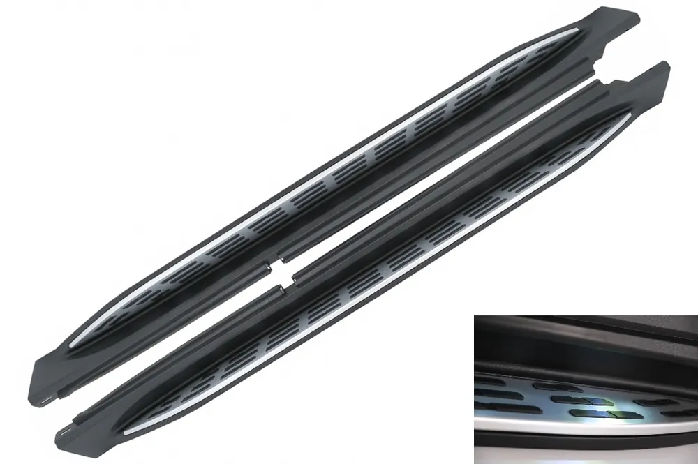 Praguri Laterale compatibil cu Mercedes GLE W167 (2019-up) cu LED Super ofertă