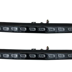Vezi acum Pachet Lumini de zi dedicate cu semnalizare LED compatibil cu Audi Q7 4L (2006-2009) OEM Facelift Design
